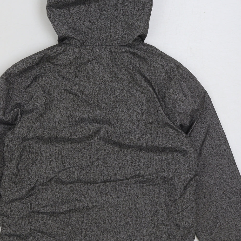 George Boys Grey Rain Coat Coat Size 6-7 Years Zip