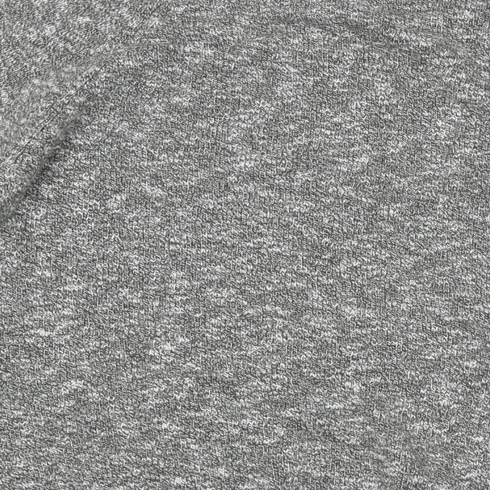 Marks and Spencer Mens Grey Round Neck Cotton Pullover Jumper Size XL