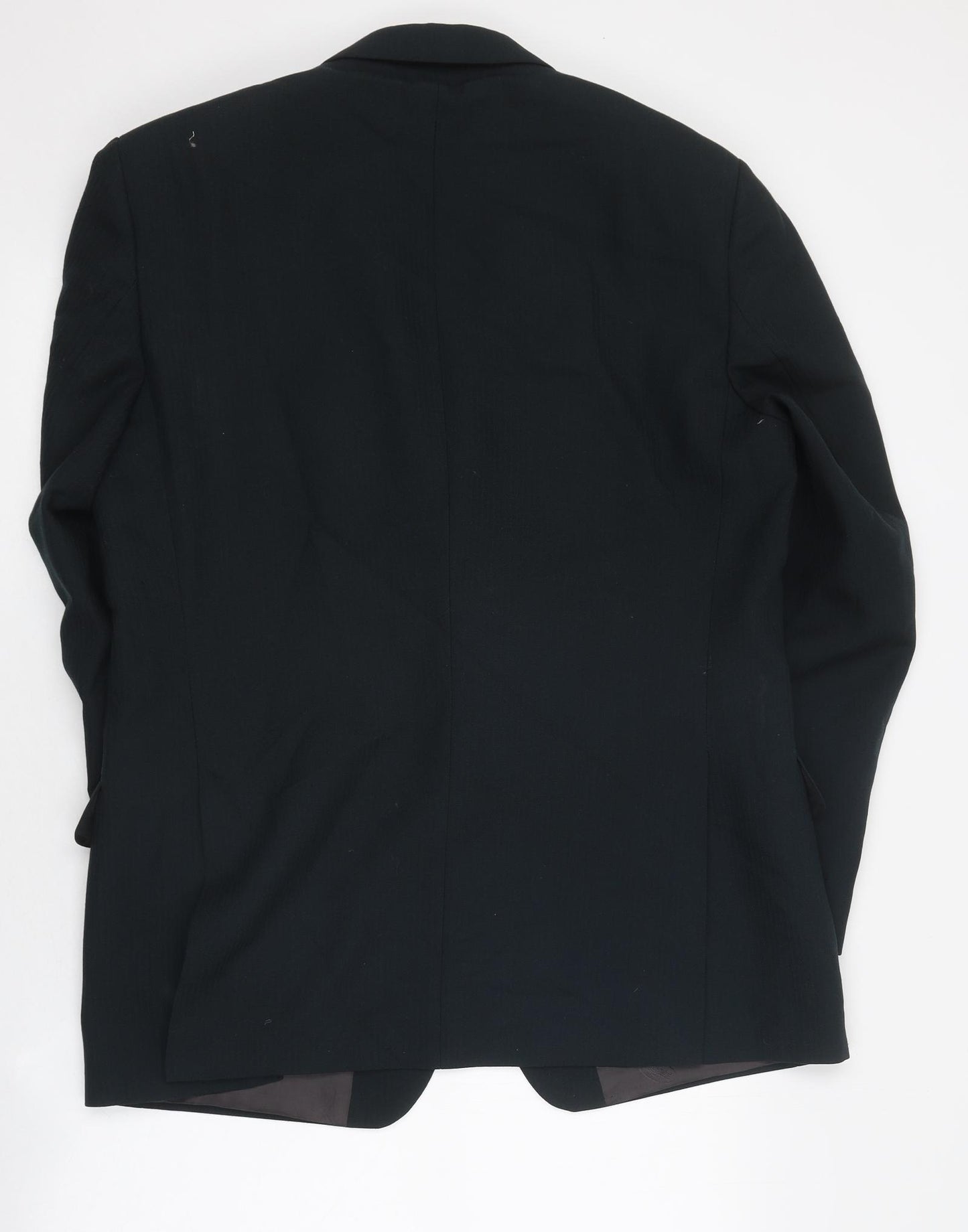 Magee Mens Black Jacket Blazer Size 42 Button