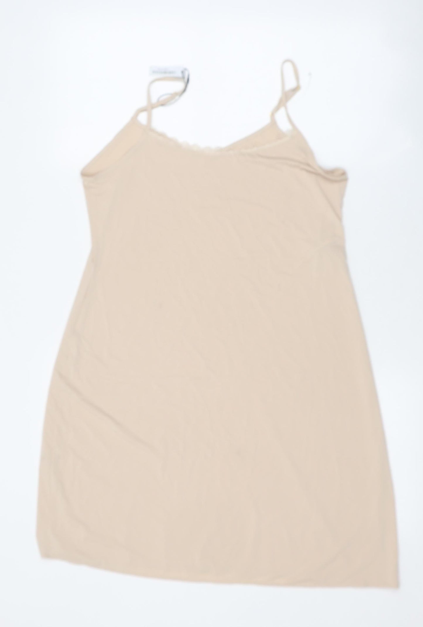 Marks and Spencer Womens Beige Polyester Top Dress Size 12