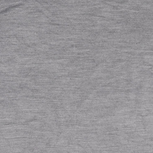 Primark Womens Grey Round Neck Polyester Pullover Jumper Size L