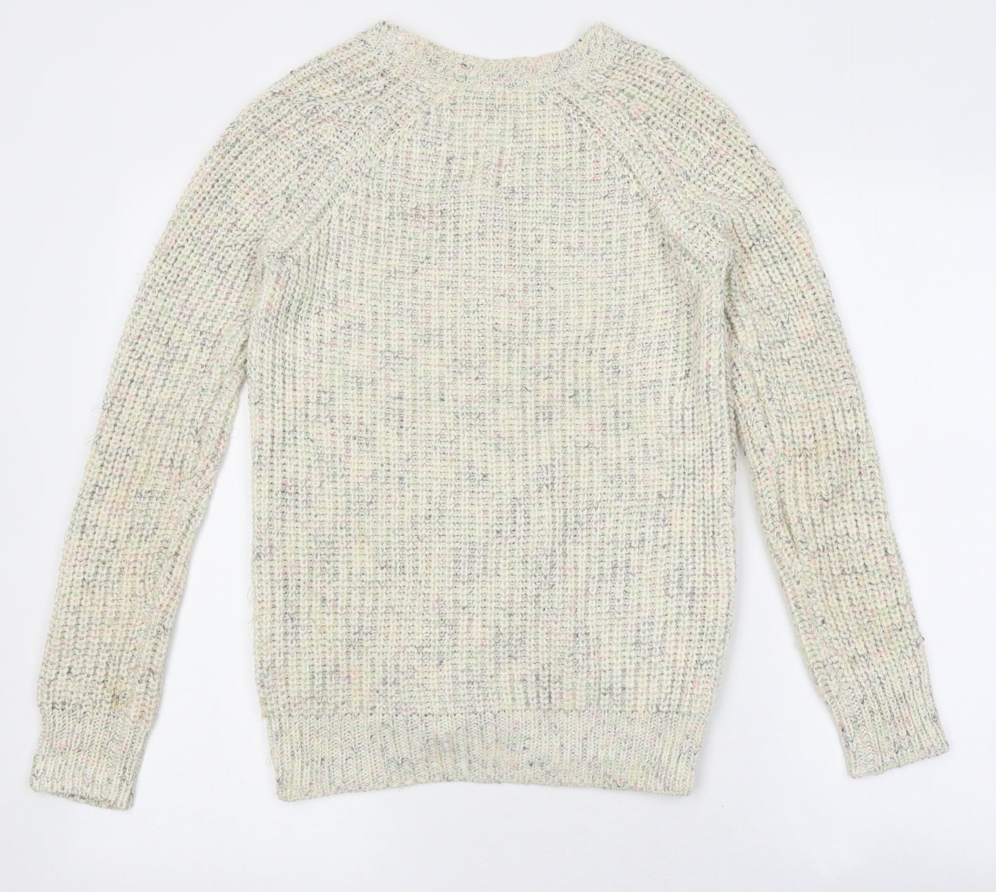 I Love Girls Wear Boys Multicoloured Round Neck Polyester Cardigan Jumper Size 12-13 Years Button
