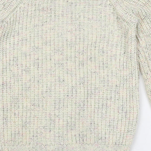 I Love Girls Wear Boys Multicoloured Round Neck Polyester Cardigan Jumper Size 12-13 Years Button