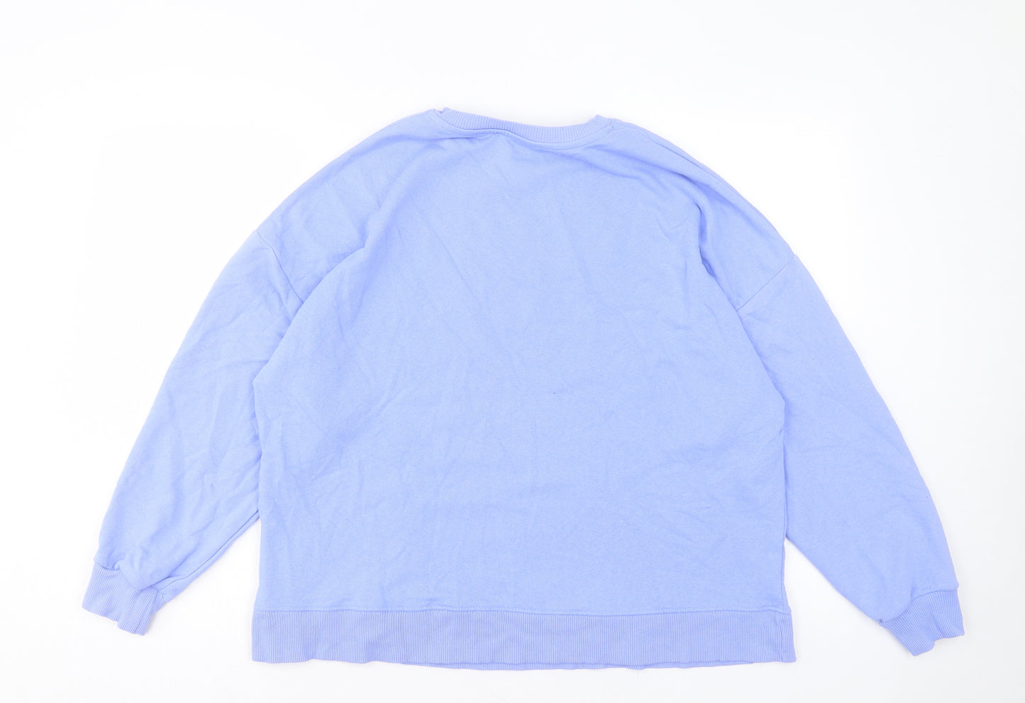 Primark Womens Purple Cotton Pullover Sweatshirt Size XL Pullover - Motel
