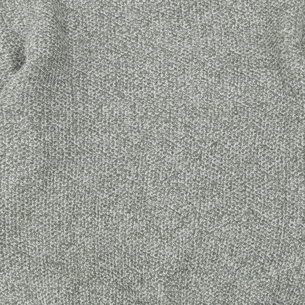 NEXT Mens Green Crew Neck Acrylic Pullover Jumper Size XL