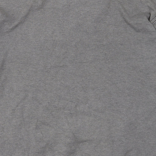 NEXT Mens Grey Collared Cotton Pullover Jumper Size XL