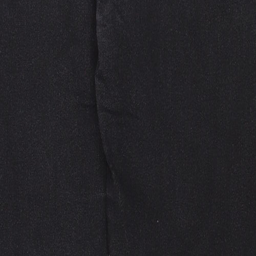 Select Womens Black Cotton Skinny Jeans Size 10 L27 in Regular Zip