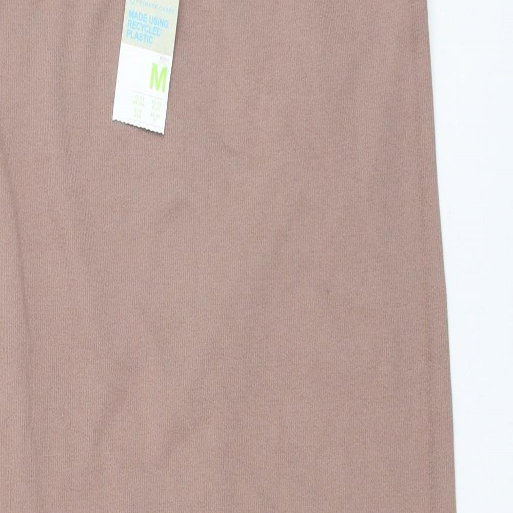 Primark Womens Pink Polyamide Straight & Pencil Skirt Size 12