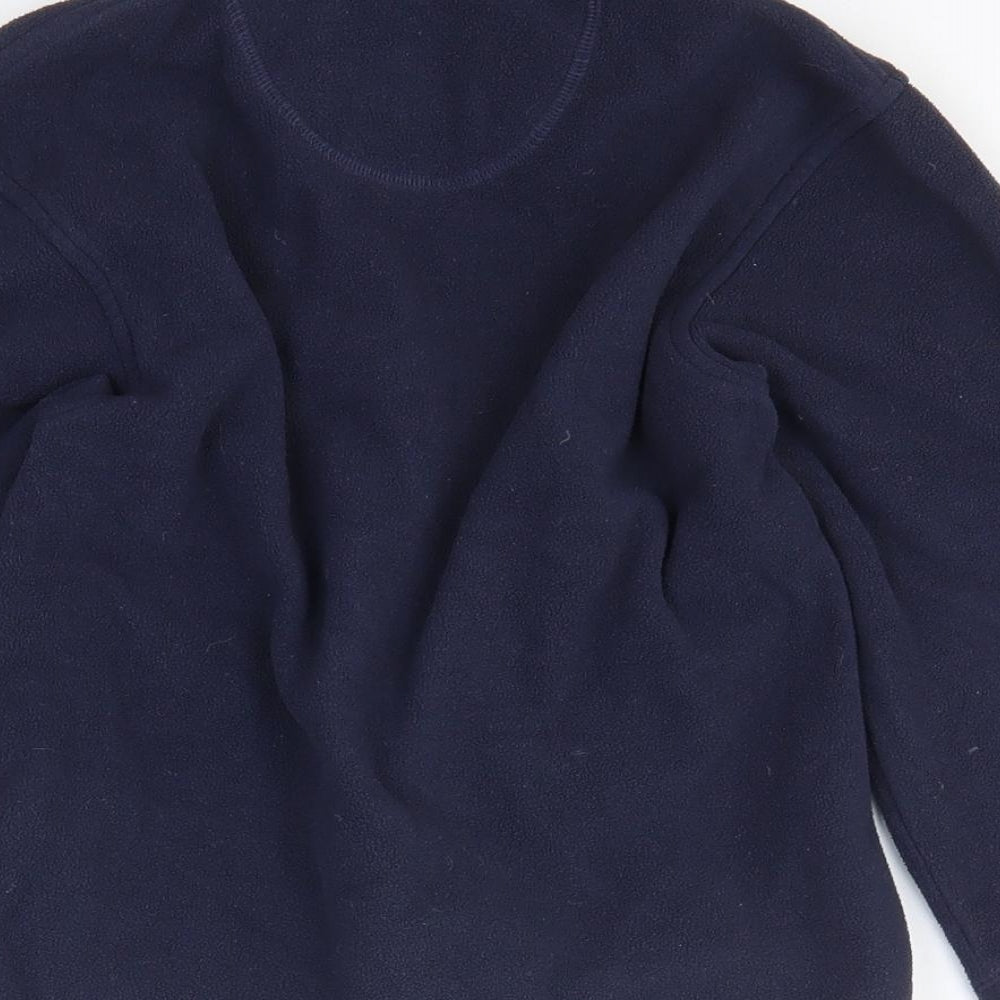 Wynnster Boys Blue Polyester Pullover Sweatshirt Size 5-6 Years Pullover