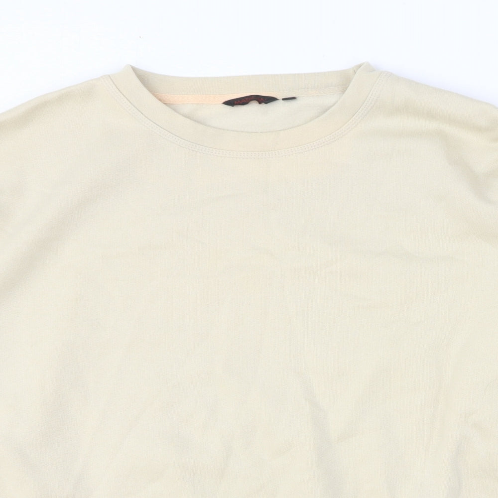 Matalan Mens Beige Polyester Pullover Sweatshirt Size XL