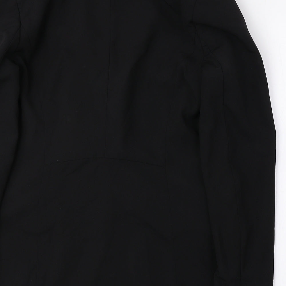 H&M Womens Black Jacket Blazer Size 12