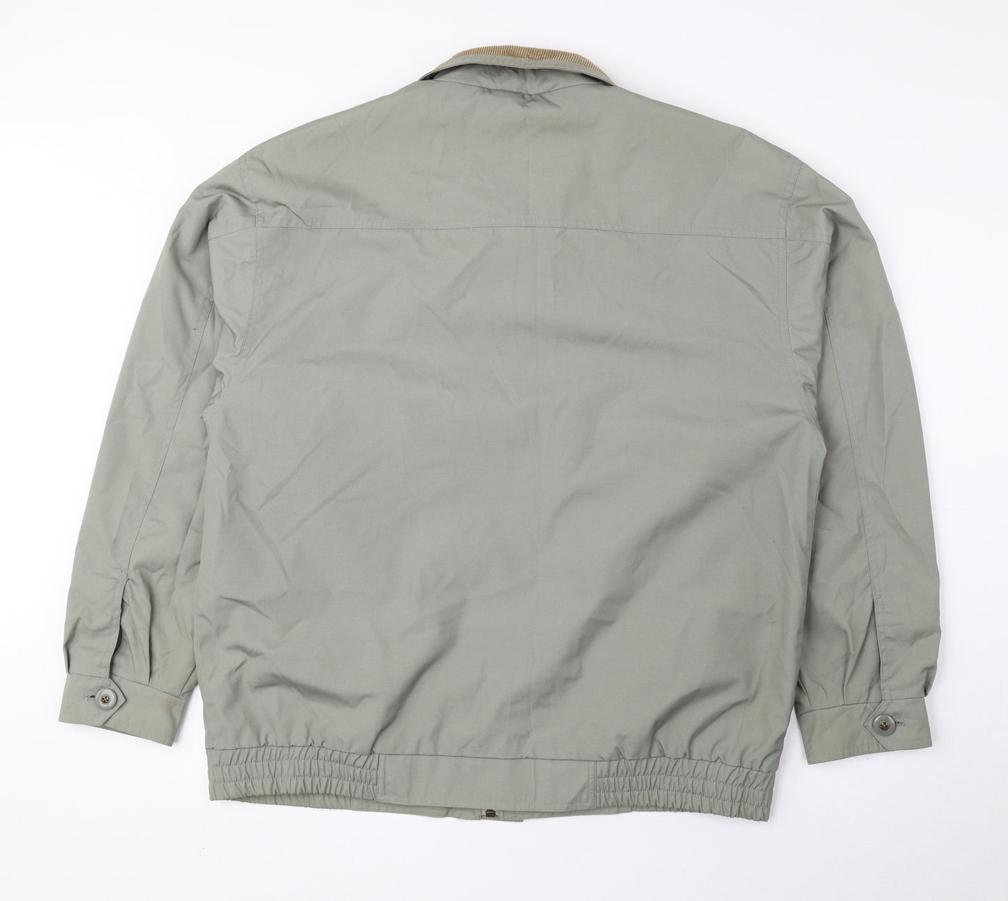 Country Trader Mens Green Bomber Jacket Jacket Size M Zip