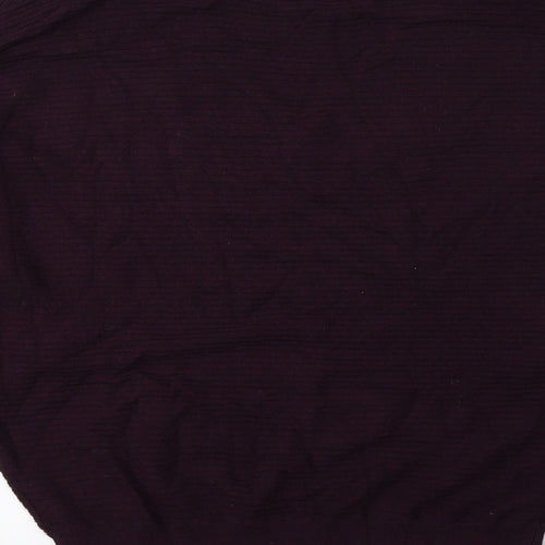 Phase Eight Womens Purple V-Neck Viscose Pullover Jumper Size S