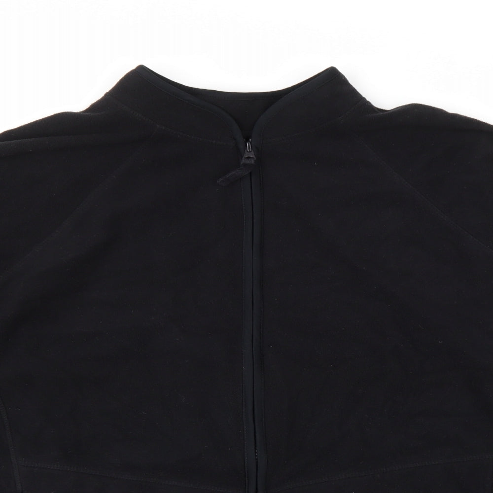 TU Womens Black Jacket Size 24 Zip
