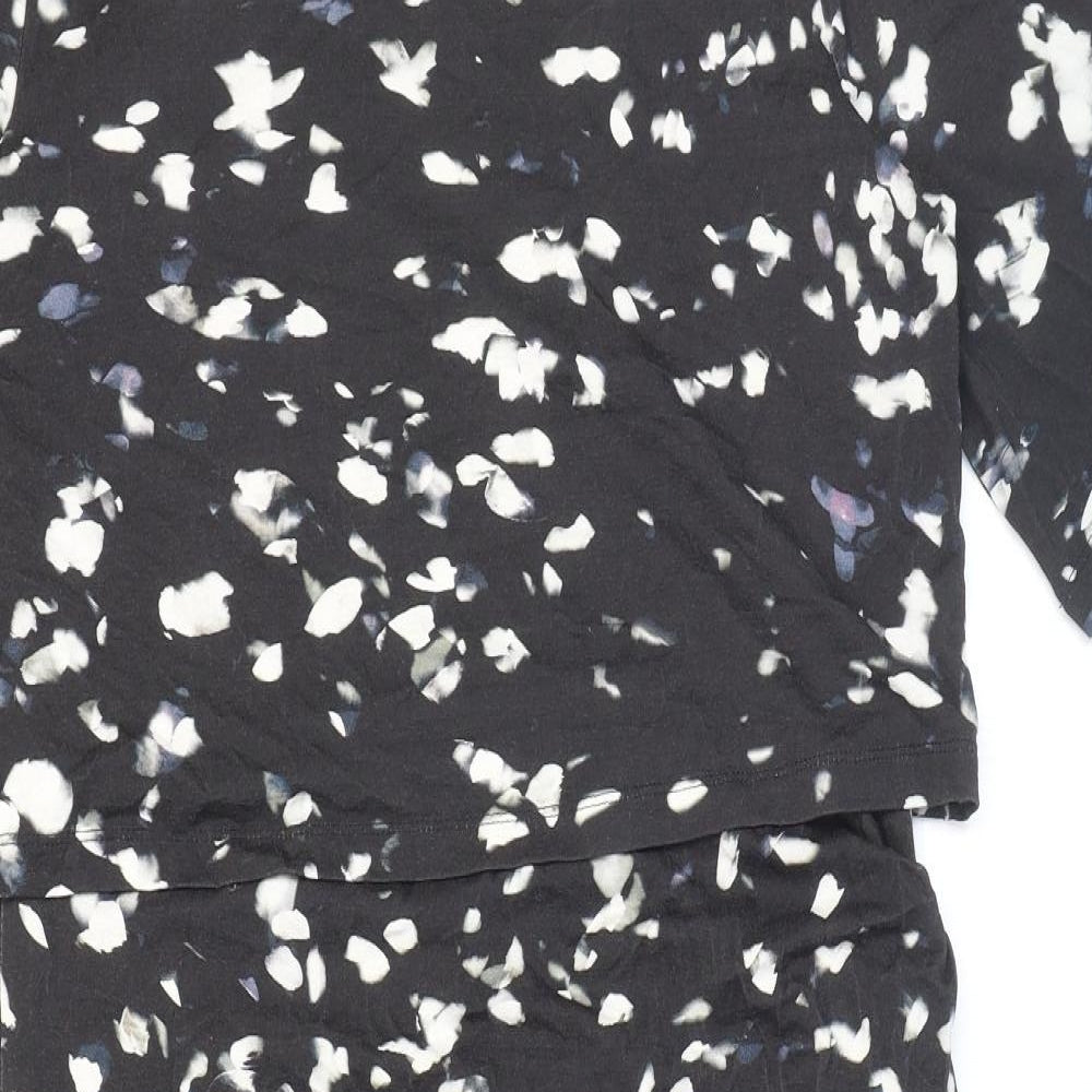 Phase Eight Womens Multicoloured Polka Dot Viscose A-Line Size 14 Round Neck Pullover