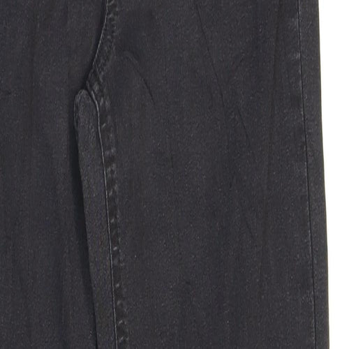 Marks and Spencer Womens Black Cotton Jegging Jeans Size 8 L29 in Regular - Long length