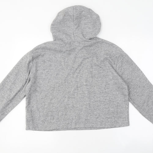 Primark Womens Grey Round Neck Polyester Pullover Jumper Size M