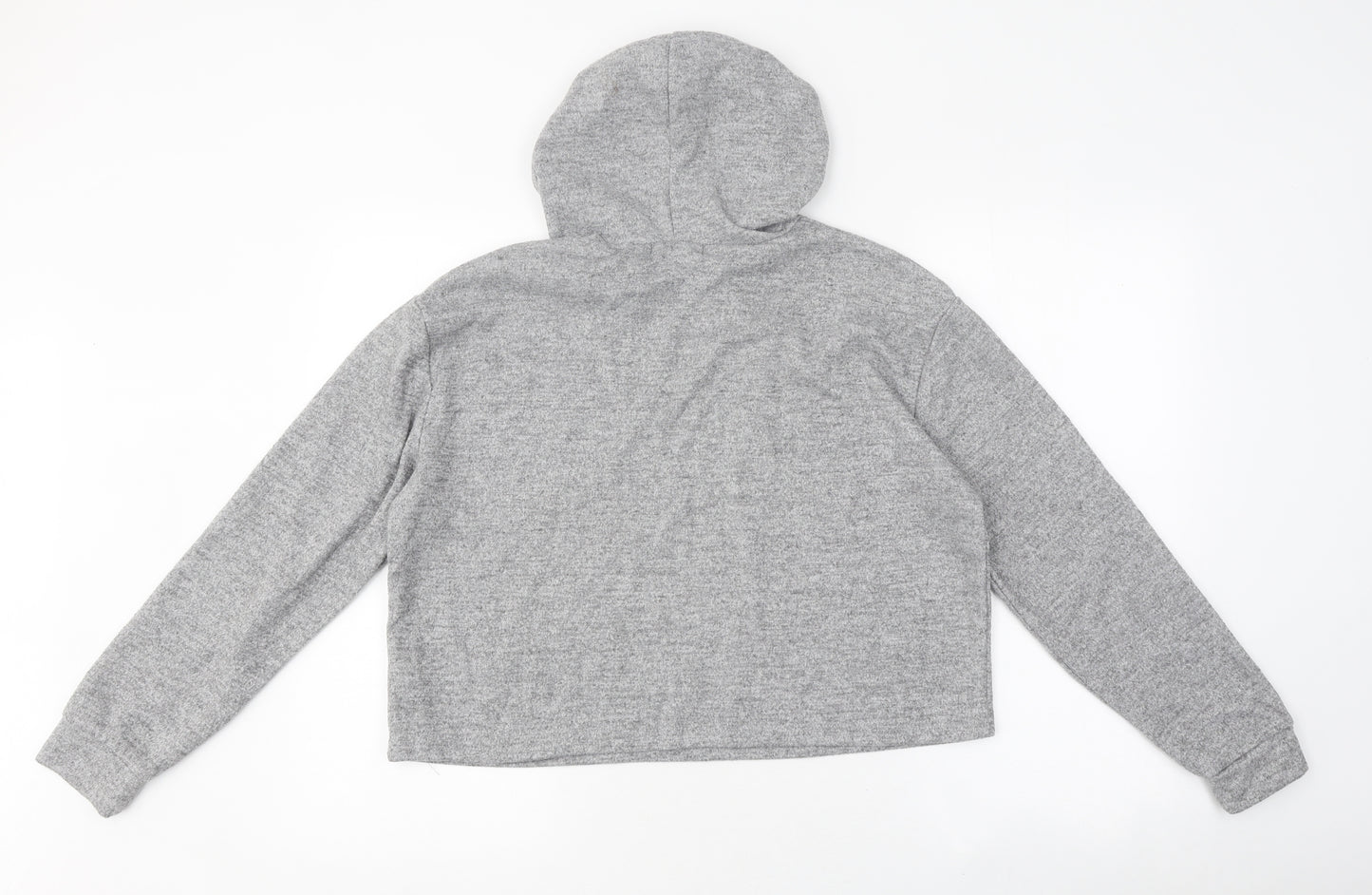 Primark Womens Grey Round Neck Polyester Pullover Jumper Size M