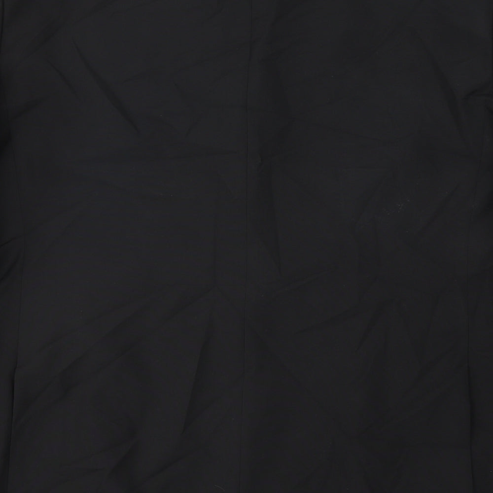 Debenhams Mens Black Jacket Blazer Size 50 Button