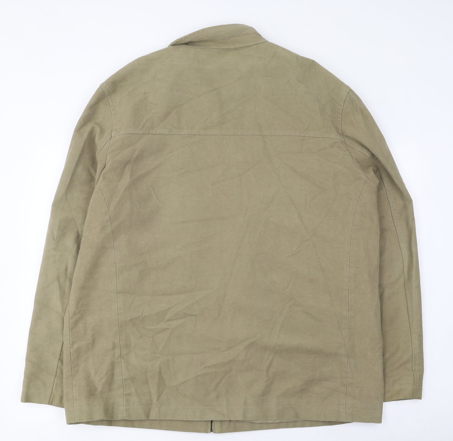 Burton Mens Beige Jacket Size XL Zip
