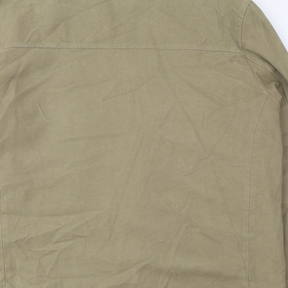 Burton Mens Beige Jacket Size XL Zip