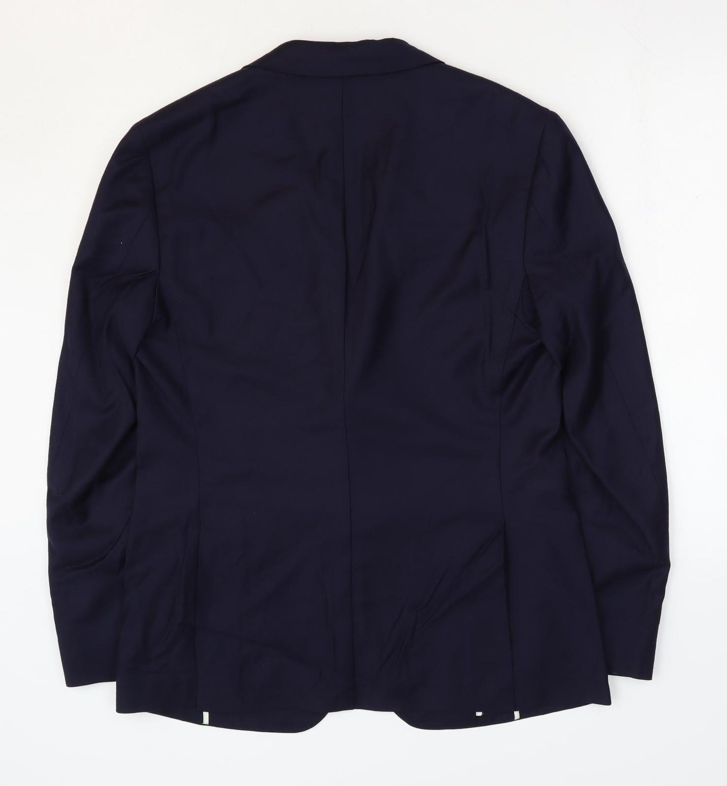 Guards London Mens Blue Wool Jacket Suit Jacket Size 40