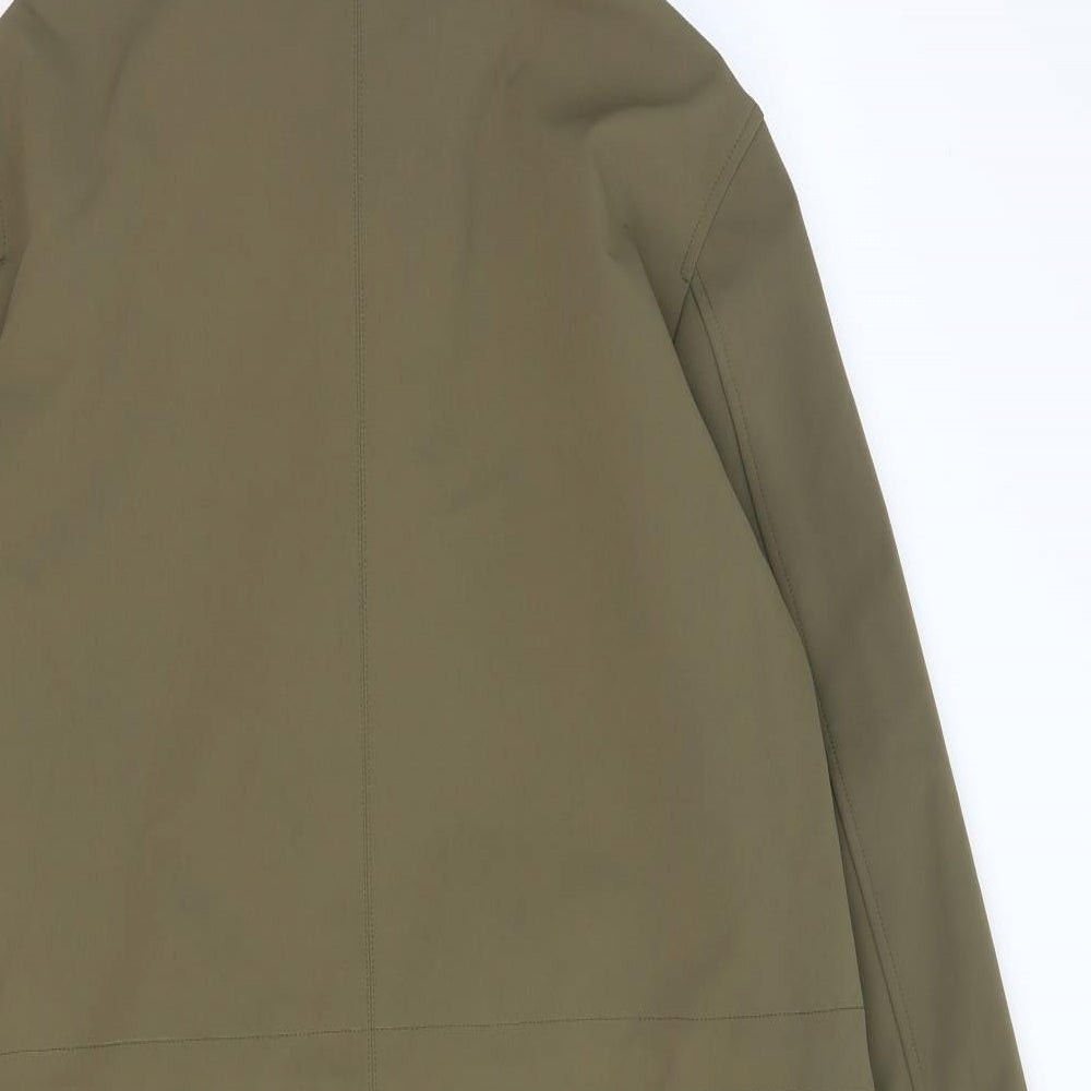 Guards London Mens Green Parka Jacket Size 40 Zip