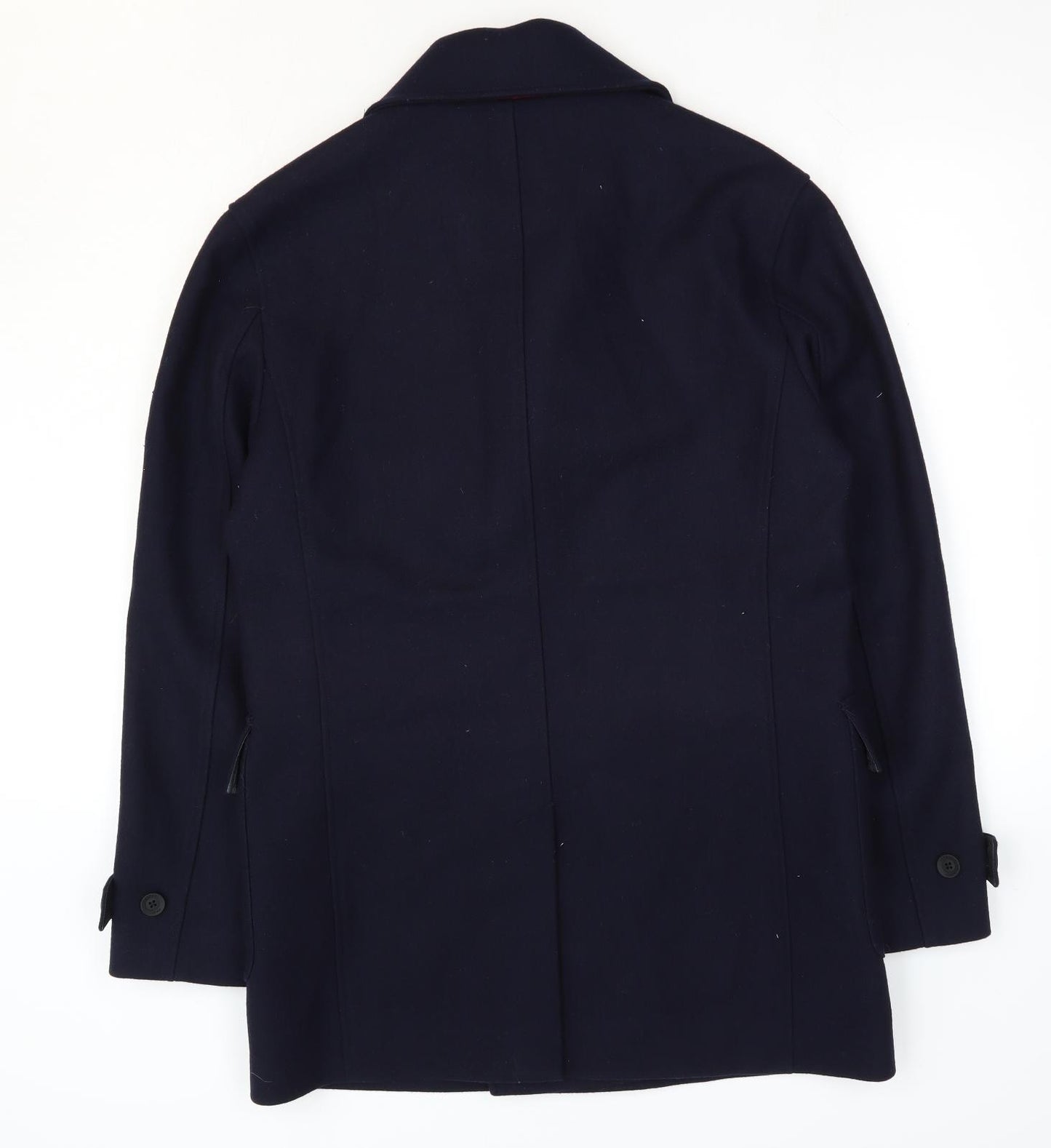 Guards London Mens Blue Military Jacket Jacket Size 40 Button - Double Breasted