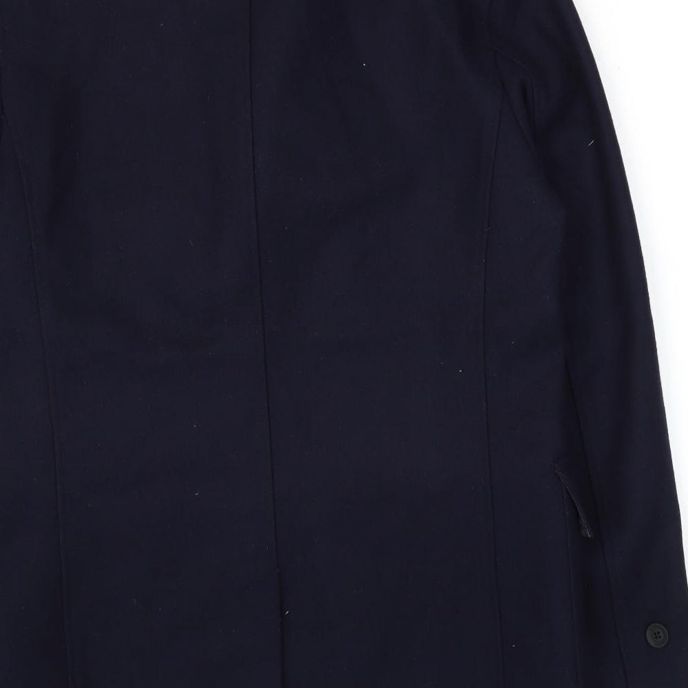 Guards London Mens Blue Military Jacket Jacket Size 40 Button - Double Breasted