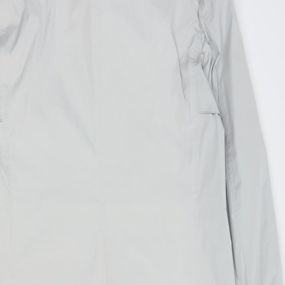 Guards London Mens Grey Overcoat Coat Size 36 Button