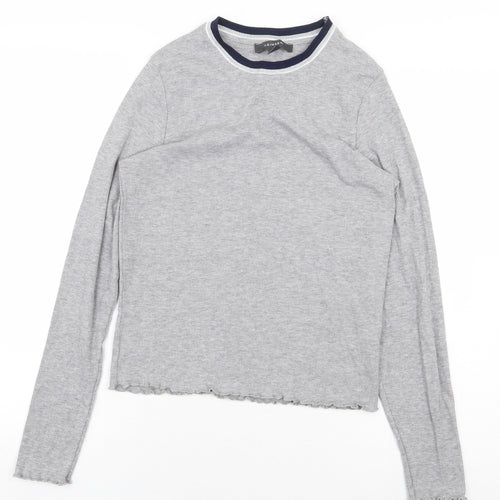 Primark Womens Grey Polyester Pullover Sweatshirt Size M Pullover