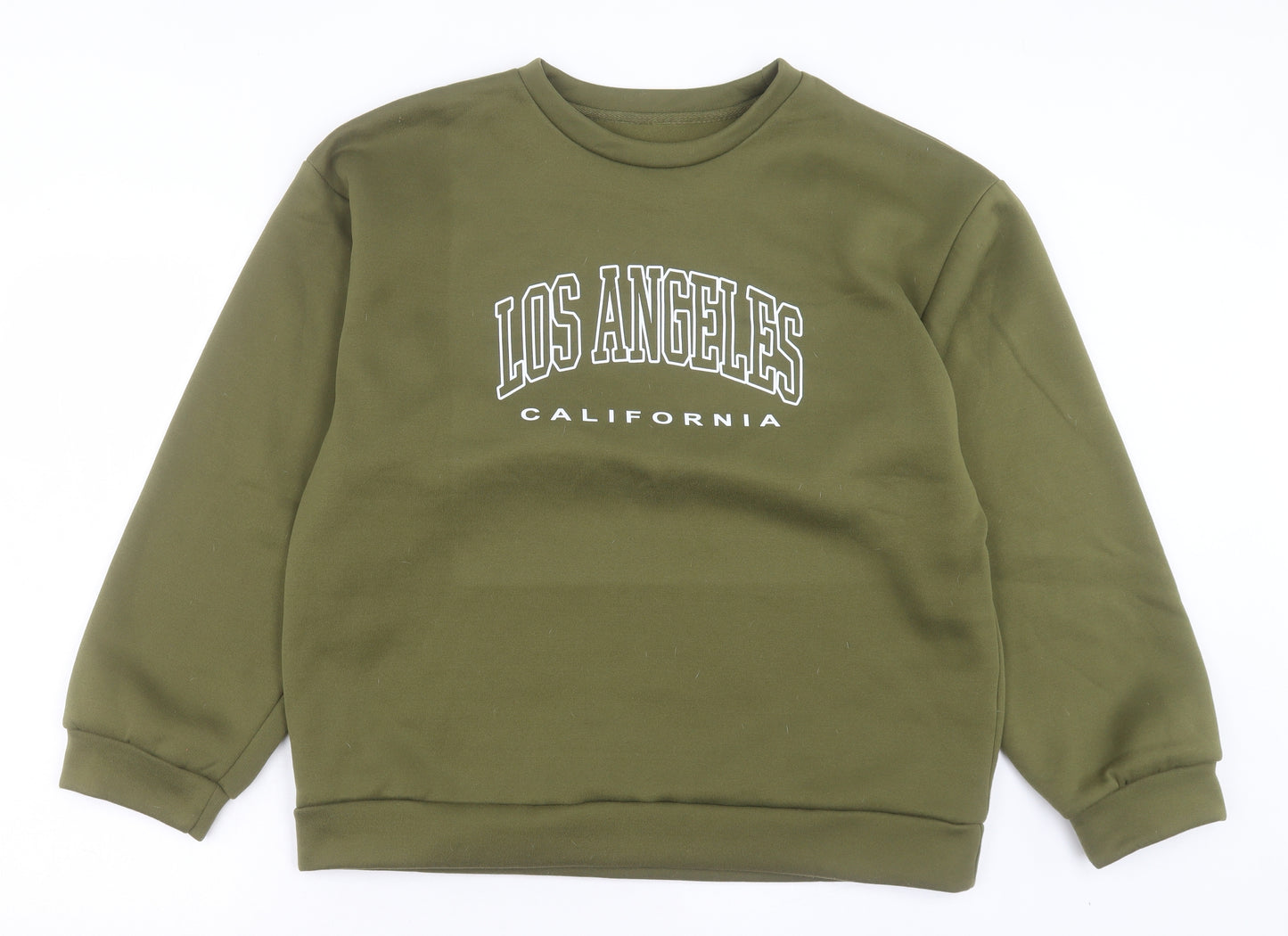 SheIn Womens Green Polyester Pullover Sweatshirt Size XL Pullover - Los Angeles