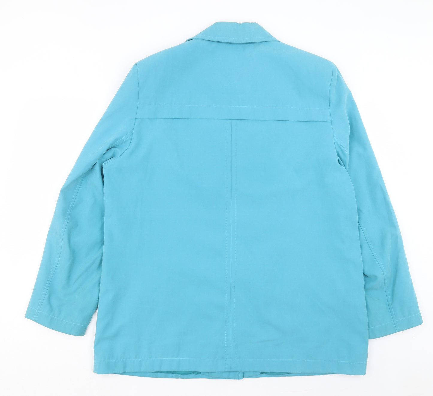 EWM Womens Blue Jacket Size 18 Button