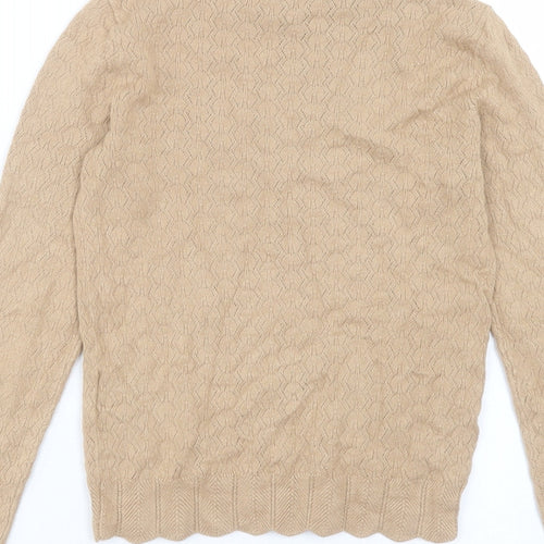 Miss Selfridge Womens High Neck Viscose Pullover Jumper Size 6
