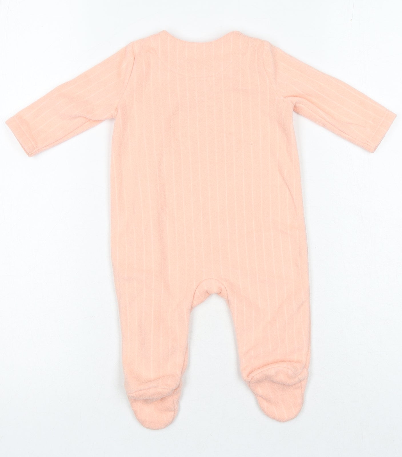 Disney Baby Girls Pink Polyester Babygrow One-Piece Size 0-3 Months Button - Bambi Disney