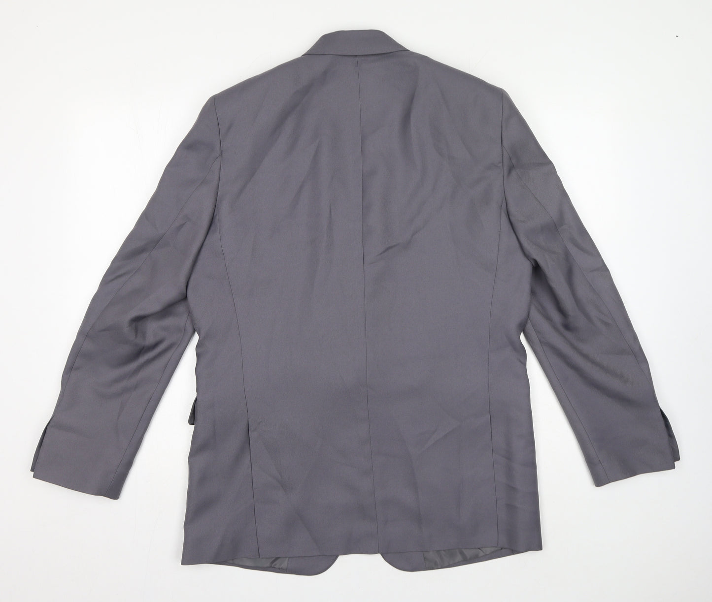 Chaus Womens Grey Jacket Size 10 Button - Blazer