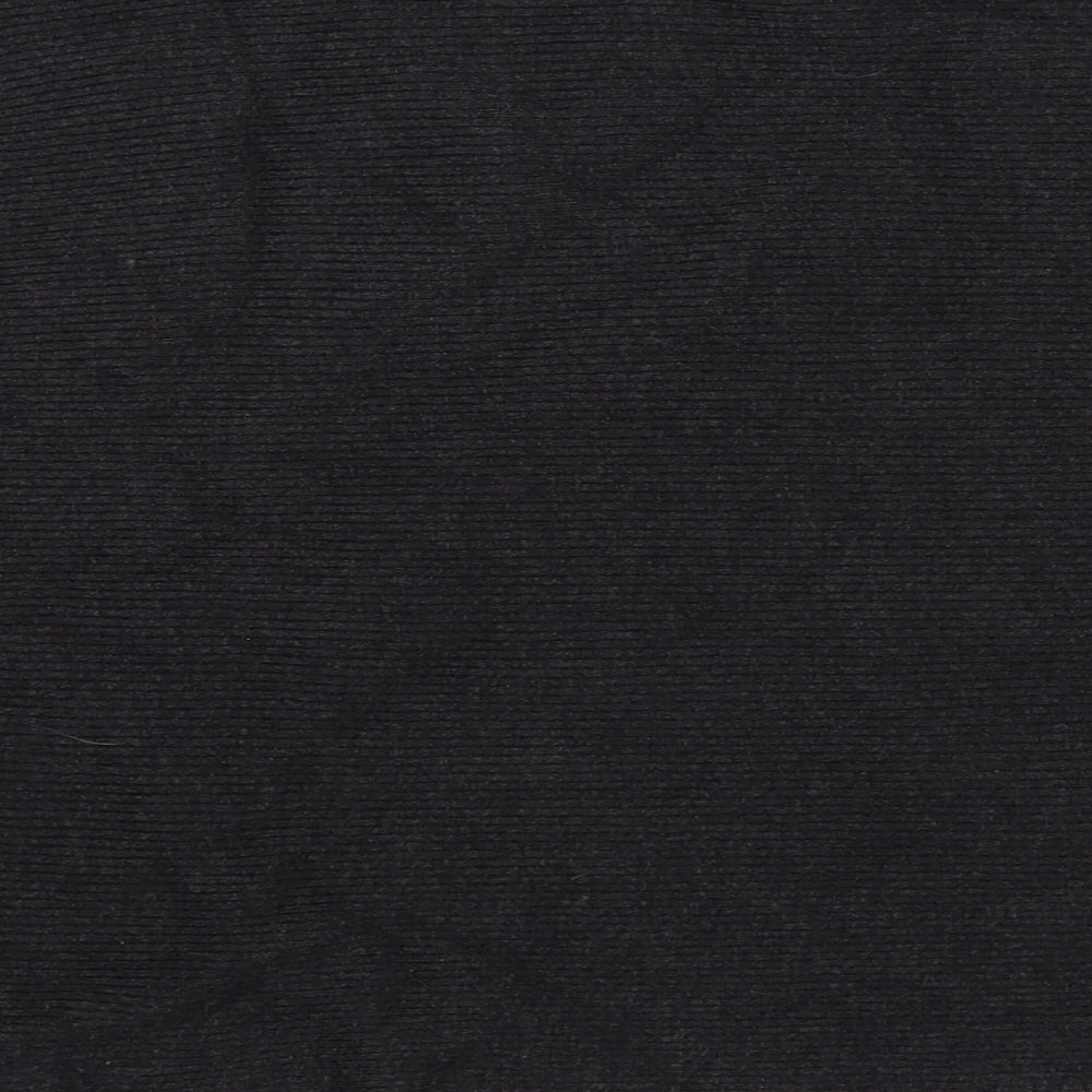 Zara Womens Grey High Neck Viscose Pullover Jumper Size L