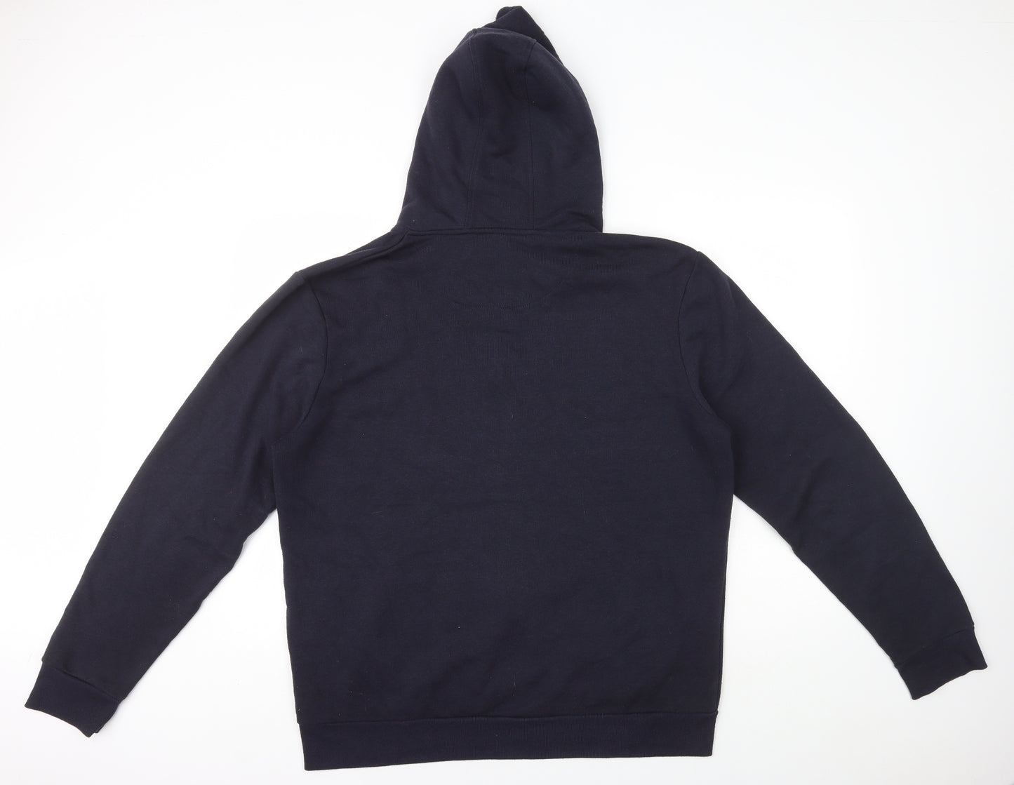 Peacocks Womens Blue Polyester Full Zip Hoodie Size XL Zip