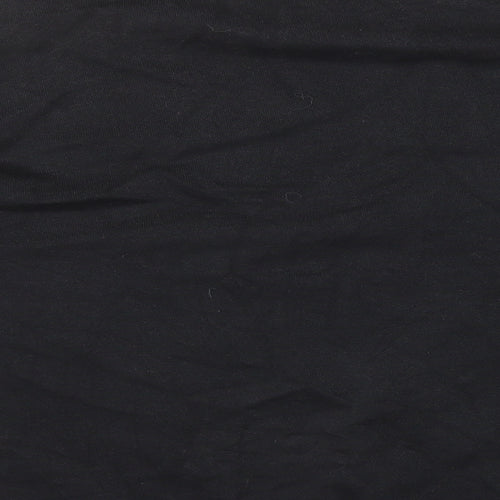 Boohoo Mens Black Cotton Pullover Sweatshirt Size XS