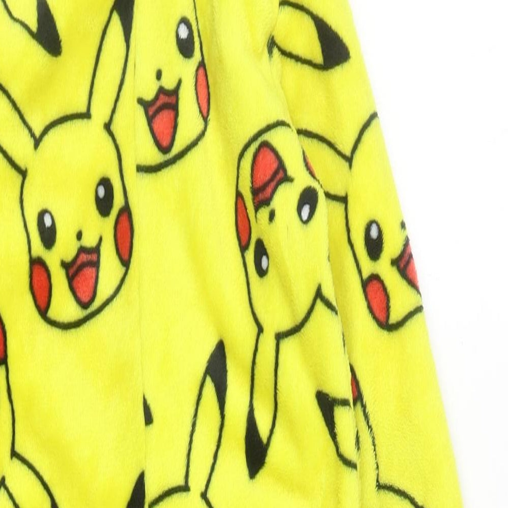 George Boys Yellow Geometric Polyester One Piece Size 4-5 Years Zip - Pikachu