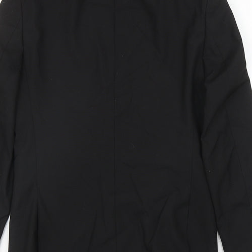 NEXT Mens Black Polyester Jacket Blazer