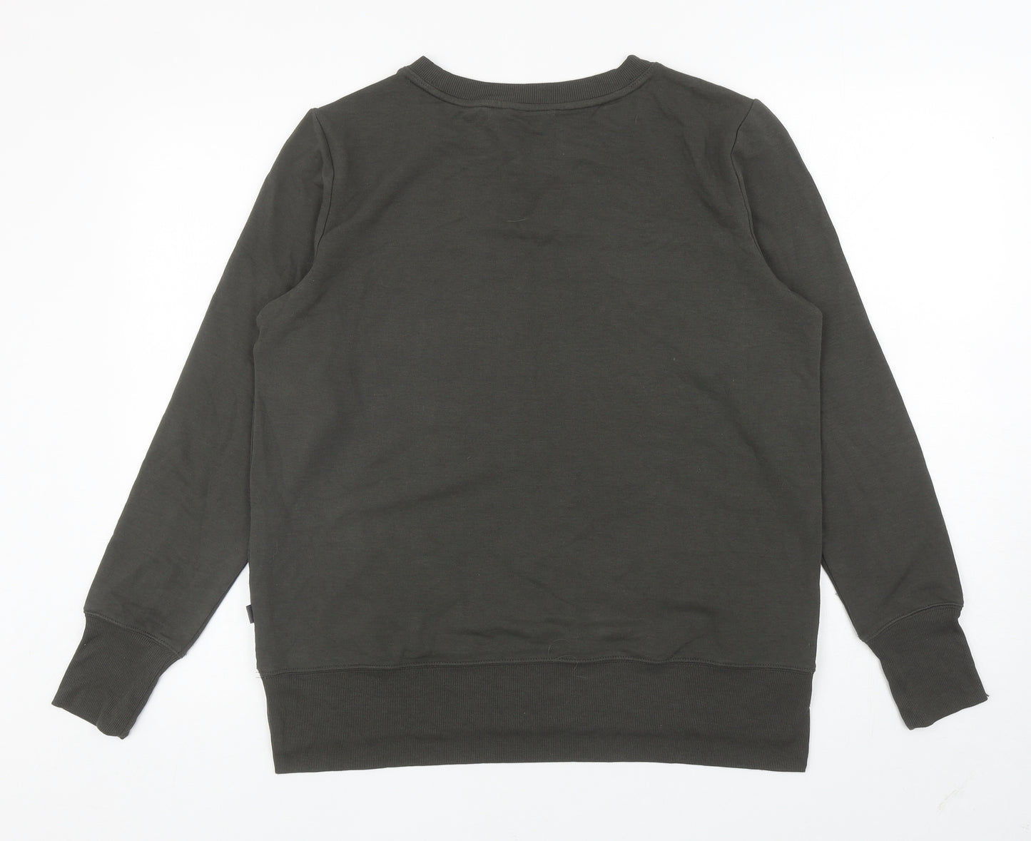 MONDETTA Womens Green Polyester Pullover Sweatshirt Size M Pullover