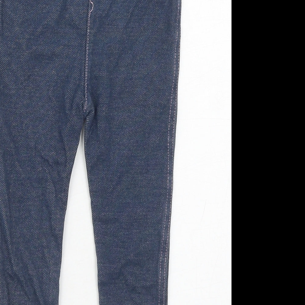 George Girls Black Cotton Capri Jeans Size 18-24 Months Pullover