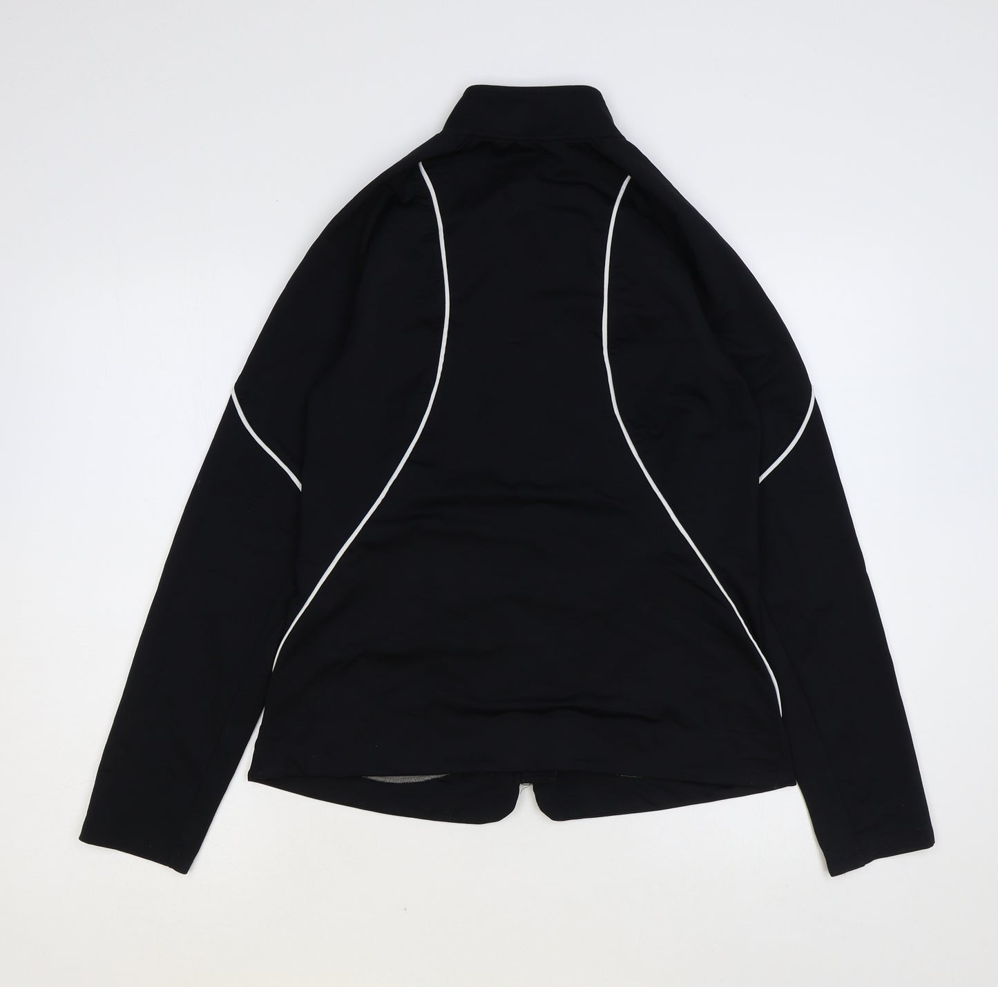 K-Swiss Womens Black Jacket Size 12 Zip
