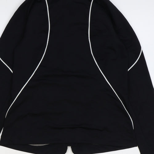 K-Swiss Womens Black Jacket Size 12 Zip
