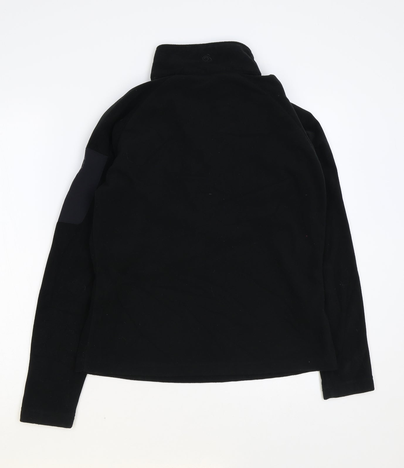 Craghoppers Womens Black Polyester Pullover Sweatshirt Size 14 Zip