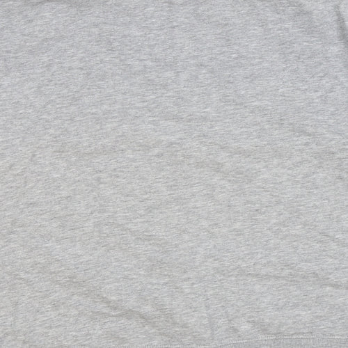 New Look Womens Grey Cotton Pullover Sweatshirt Size M Pullover