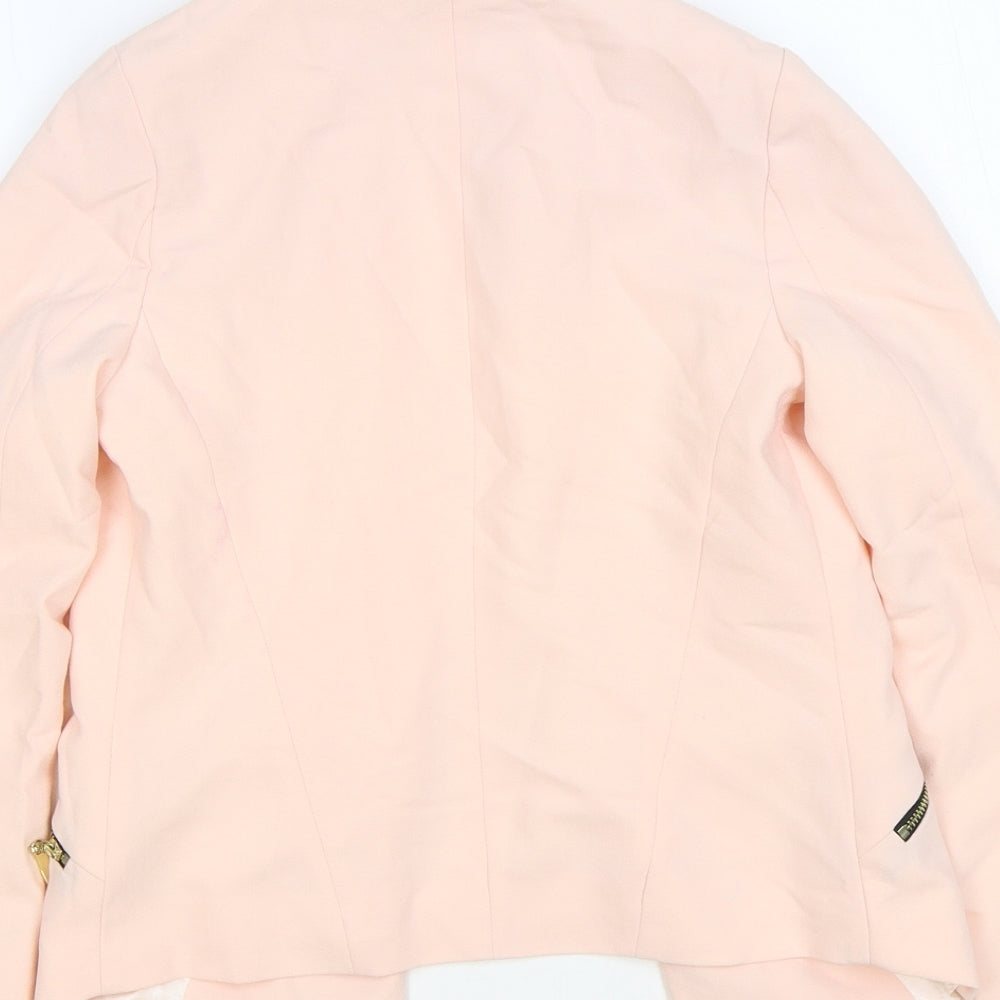 River Island Girls Pink Jacket Blazer Size 10 Years