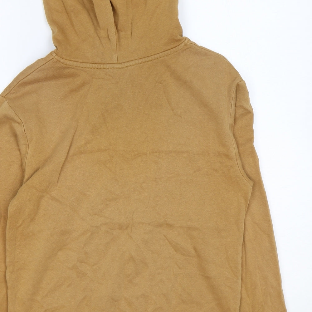 H&M Boys Multicoloured Colourblock Cotton Pullover Hoodie Size 10-11 Years Pullover