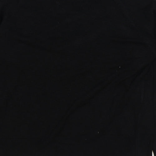 Originals Womens Black Round Neck Acrylic Pullover Jumper Size 16
